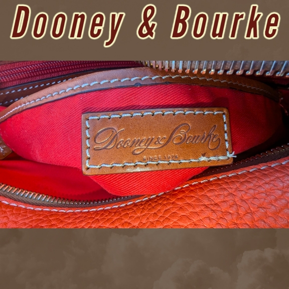 Bundle, Pebbled Leather Small Lexington in Orange & Continental Wallet in Grey